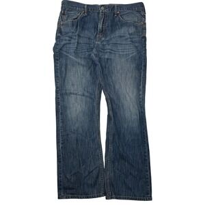 Levi's 527 Bootcut Jeans Mens 36x32 Faded Blue Medium Wash Read Discription